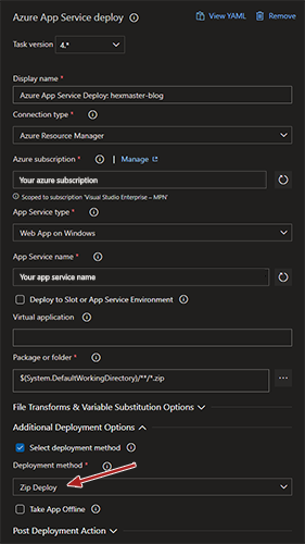 Hosting a static website using a Storage Account